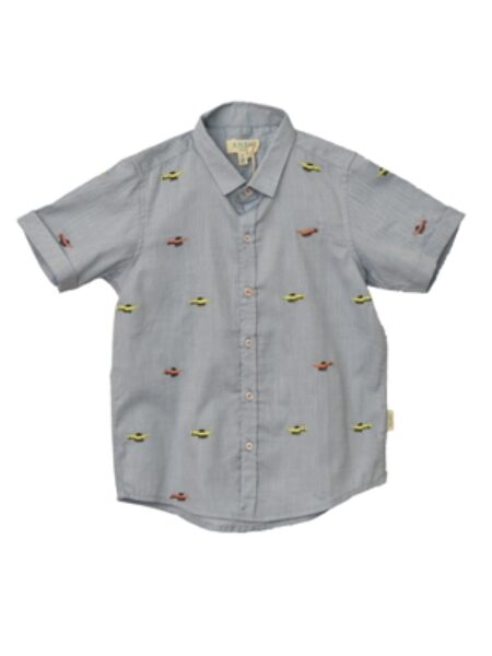 Crocodile Embroidered Shirt