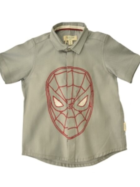 Spiderman Embroidered Shirt