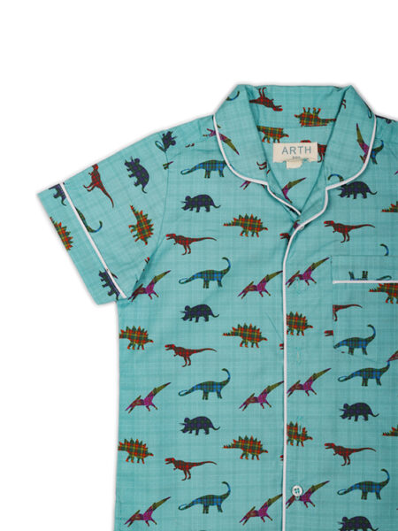 Dinosaur shirt -Shorts Set