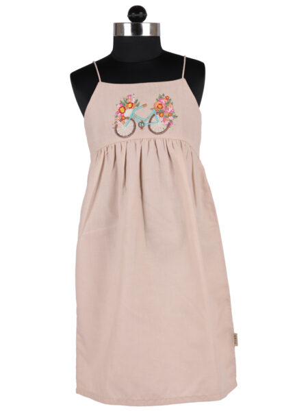 Cycle Embroidered Dress