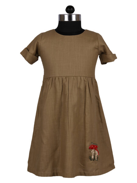 Brown Mushroom Dress